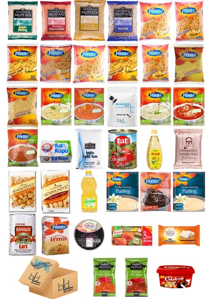 Kumanya Ramazan Paketi 38 Parça 108 Nolu Paket