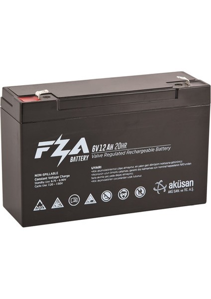 6V 12-14 AH Akü