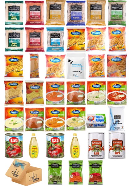 Kumanya Ramazan Paketi 39 Parça 107 Nolu Paket