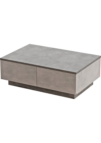 Luvio Orta Sehpa Beton-Taş Görünüm 150 cm Genişlik 90 cm Derinlik 31 cm indirimleri