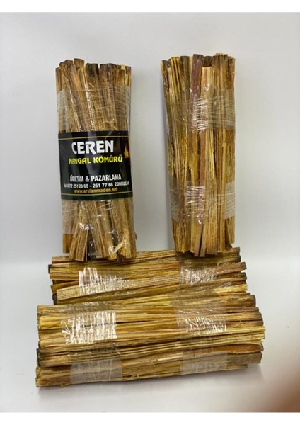 Doğal Çam Çırası 3 kg Ince Kesilmiş Soba, Kalorifer, Şömine, Mangal Tutuşturmalık Çıra fırsatları