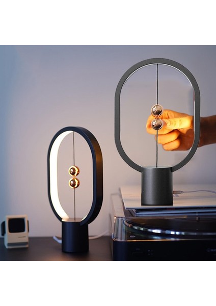 Mini Denge Işık Yaratıcı Manyetik LED Gece Lambası (Yurt Dışından)
