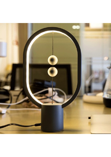 Mini Denge Işık Yaratıcı Manyetik LED Gece Lambası (Yurt Dışından)