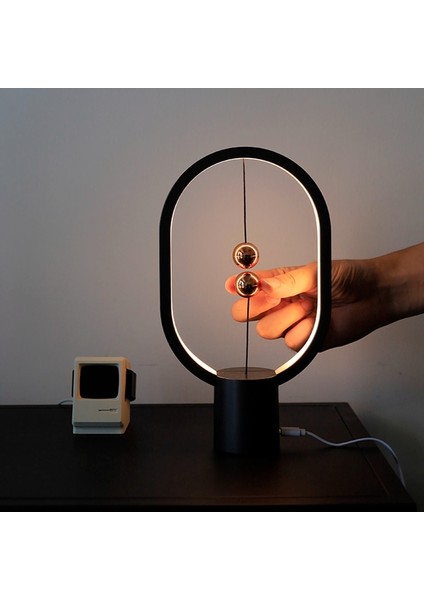 Mini Denge Işık Yaratıcı Manyetik LED Gece Lambası (Yurt Dışından)