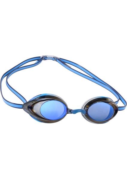 Yüzme Gözlük Anti Sis Erkekler Kadınlar Için Yetişkin Gözlük Ayarlanabilir Kayış Gökyüzü Mavi (Yurt Dışından)