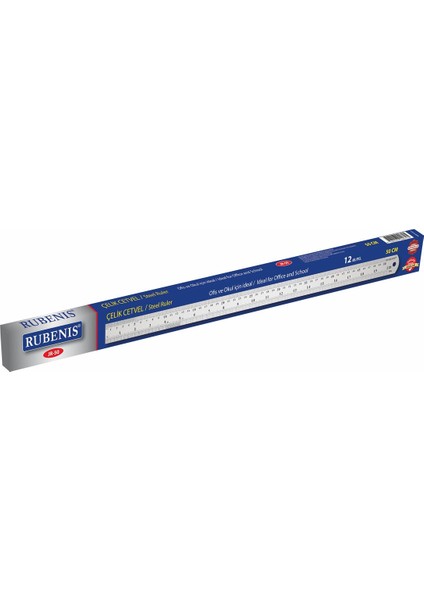 Çelik Cetvel 50 cm