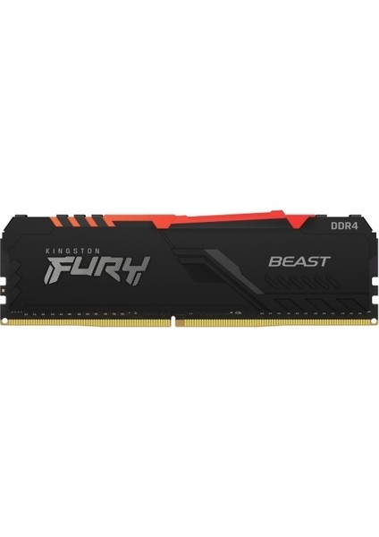 Kıngston 16 GB Fury Beast Rgb Ddr4 3200MHZ KF432C16BBAK2/16 2X8G