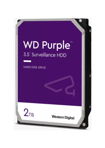 2tb Purple Sata 6gb/s 256MB Dv 7X24 WD22PURZ