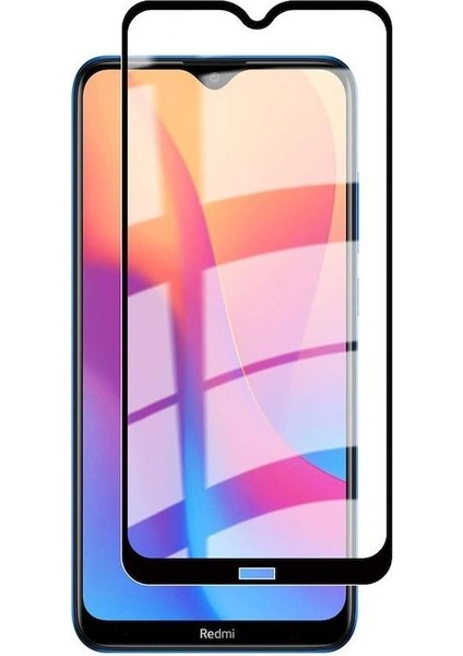 Xiaomi Redmi 8A 5d Tam Kaplama Temperli Kırılmaz Cam