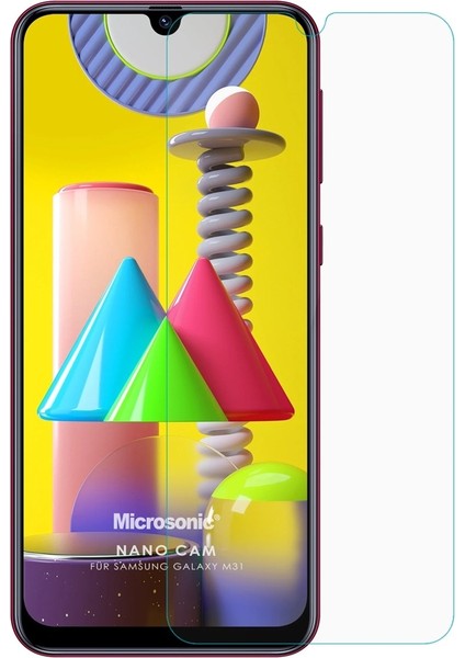 Samsung M31S Ekran Koruyucu Jelatin Cam