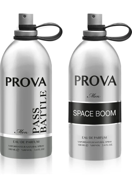 Space Boom ve Pass Battle Edp Erkek Parfüm Seti 2 x 100 ml