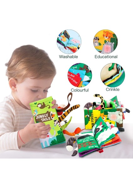 Bebek Kumaş Kitap Oyuncak (Yurt Dışından) fırsatları
