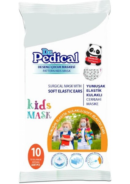 Dr.pedical Çocuk 3 Katlı Maske