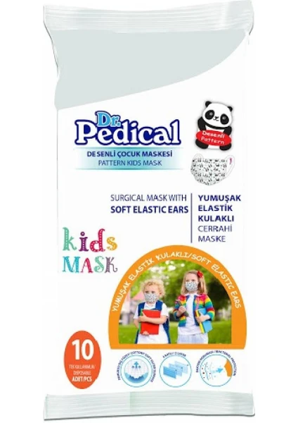 Dr.pedical  Çocuk 3 Katlı Maske