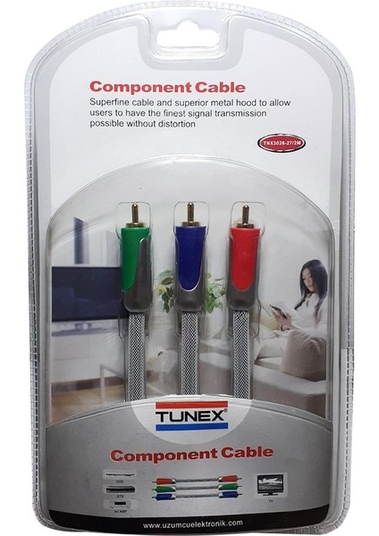 TNX-3028/27 2 mt Component Kablo