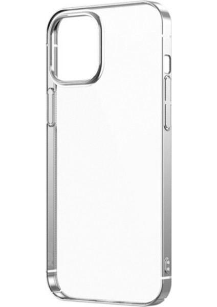 iPhone 13 Mini Kılıf Dört Köşe Renkli Pixel Kapak Gümüş