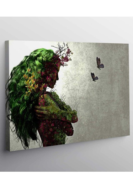 Modern Kız Kanvas Tablo fiyatları