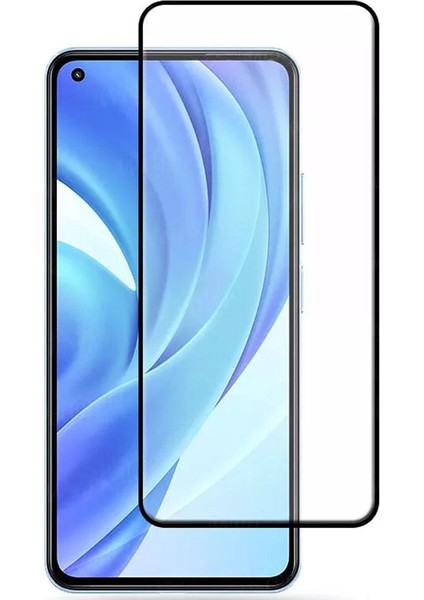 Xiaomi 11 Lite 5g Ne Tam Kaplayan Çerçeveli Tempered Ekran Koruyucu - Siyah