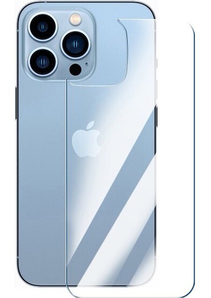 iPhone 13 Pro Arka Kapak Için Tempered Glass Cam Koruma
