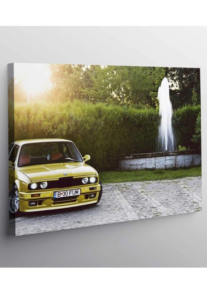Bmw Araba Kanvas Tablo Oturma Odası Ev Ofis Çalışma Dekor fiyatları