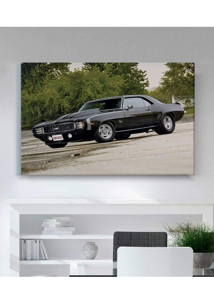 Chevrolet Camaro Araba Kanvas Tablo