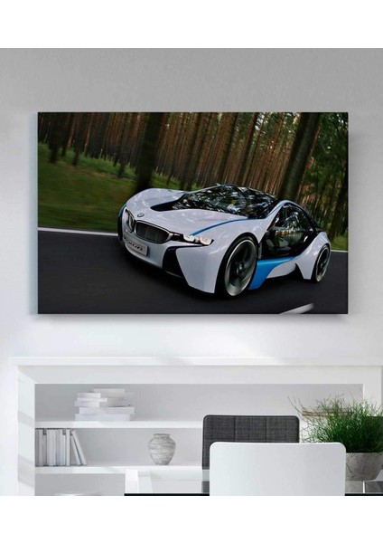 Bmw Araba Kanvas Tablo