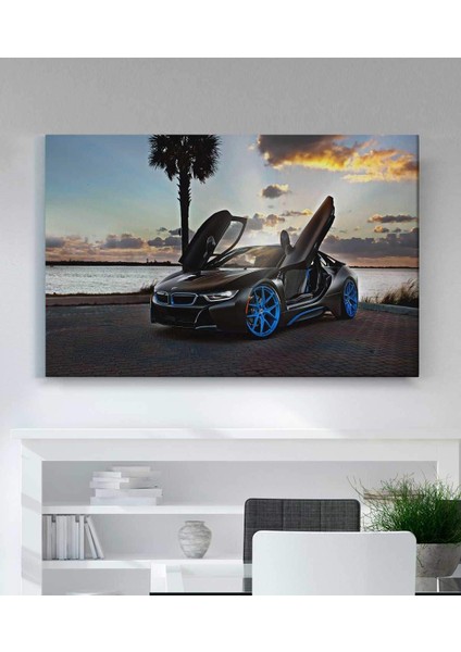 Bmw Araba Kanvas Tablo