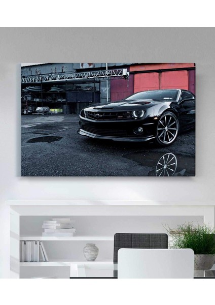 Chevrolet Camaro Araba Kanvas Tablo