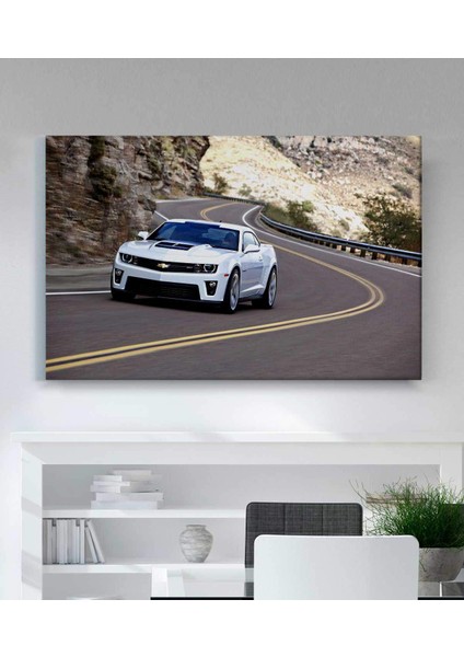 Chevrolet Camaro Araba Kanvas Tablo