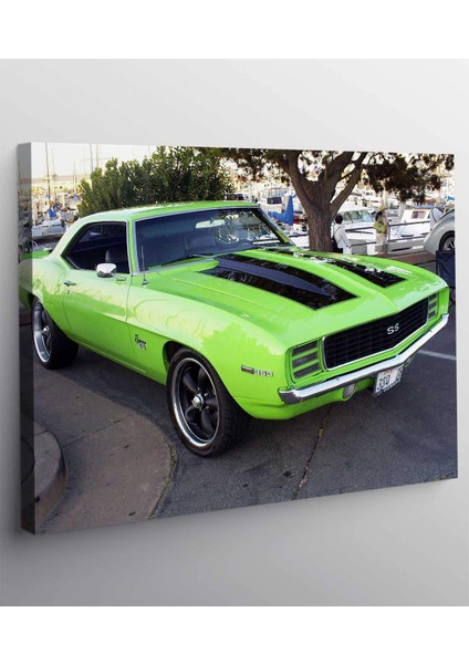 Chevrolet Camaro Araba Kanvas Tablo