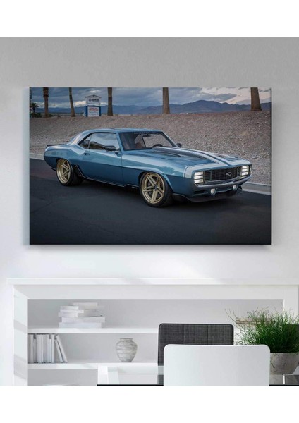Chevrolet Camaro Araba Kanvas Tablo fiyatları