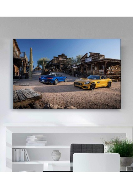 Mercedes-Benz Araba Kanvas Tablo