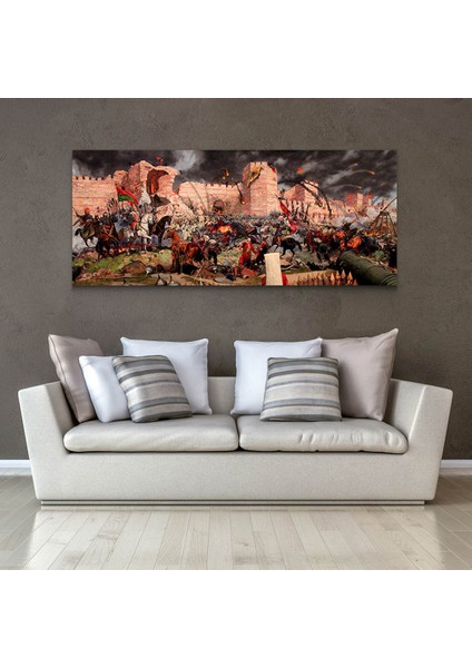 Istanbulun Fethi Kanvas Tablo