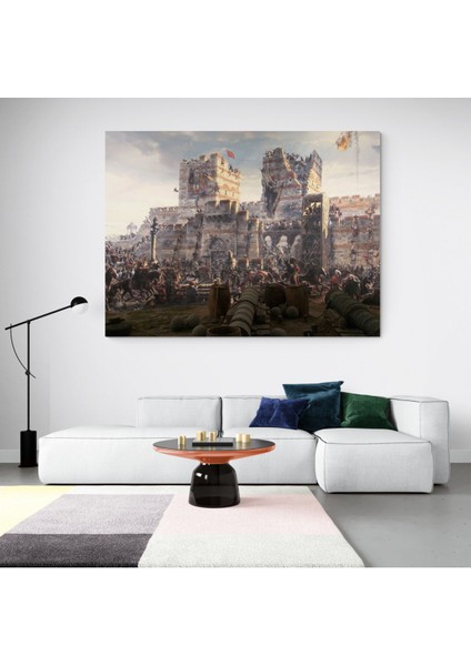 Istanbulun Fethi Kanvas Tablo fiyatları