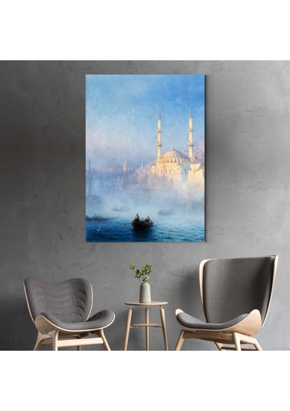 Istanbul Manzara Kanvas Tablo