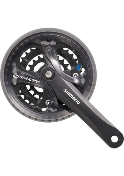 Aynakol 8-Vites Siyah FC-M361 48/38/28T 170MM