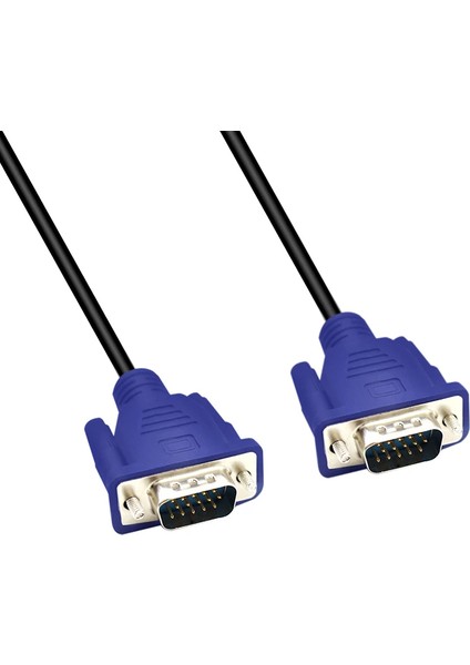 VGA Kablo 15 Pin Erkek/erkek 1.5 Metre Poşetli Powermaster