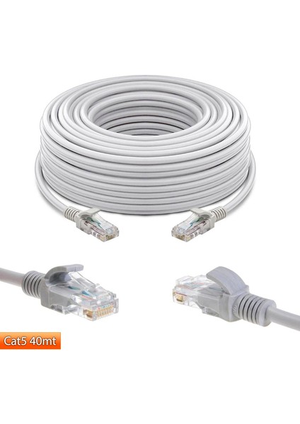 Cat5 Patch Network Ethernet Kablo 40MT