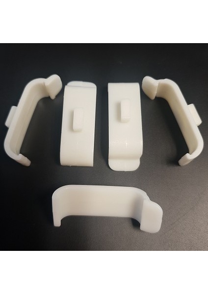 Stor Perde Korniş Montaj Aparatı Geniş Ayak (4 Cm) 100 Adet