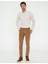 Erkek Taba Slim Fit Kadife Kanvas Pantolon 50239895-VR099 1