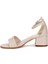 Kiko 769 Kum Cilt Günlük Kız Çocuk 3 cm Topuk Sandalet Ayakkabı 5
