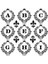 HDM14 Home Dekor Midi Stencil 25 x 25 cm 1