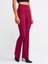 7962 Ispanyol Paça Pantolon-Magenta 2