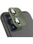 Apple iPhone 11 Pro/11 Pro Max 360 Metal Kamera Koruyucu Koyu Yeşil 1
