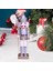 30 cm Ahşap Fındıkkıran Kral Süsler Noel Dekorasyon Kukla Hediye Gümüş (Yurt Dışından) 3