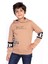 Toontoy Erkek Çocuk Kapşonlu Kolları Garnili Sweatshirt 1