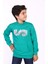 Toontoy Erkek Çocuk Kanguru Cepli Baskılı Sweatshirt 1