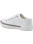 Penelope Krk 1pr Beyaz Kadın Havuz Taban Sneaker 3
