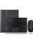 iPad Pro 11 2021 Bluetooth Touchpad Klavye + Bluetooth Mouse + Standlı Kılıf - Bkk7 2