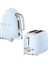 Pastel Mavi Kettle ve 1x2 Ekmek Kızartma Makinesi Seti 1